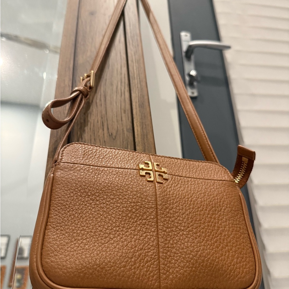 Tory Burch Tan Leather Crossbody Bag